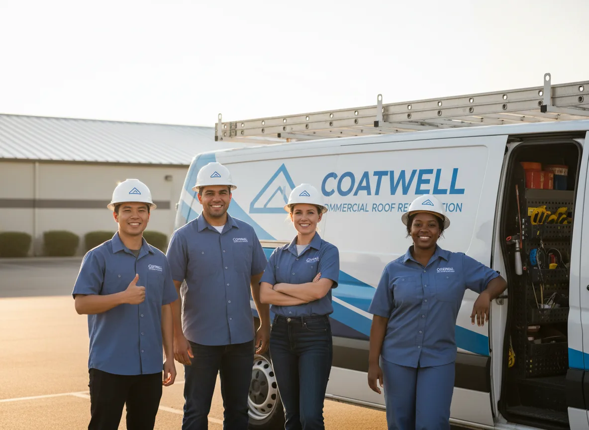 Commercial roof coating company in Buffalo Gap, TX